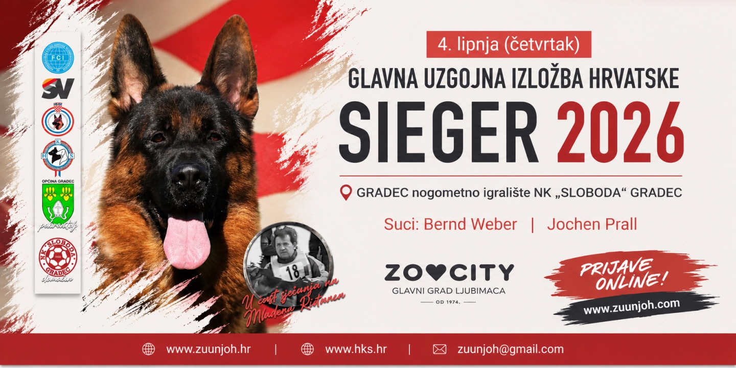 Sieger 2026 donosi vrhunske njemačke ovčare